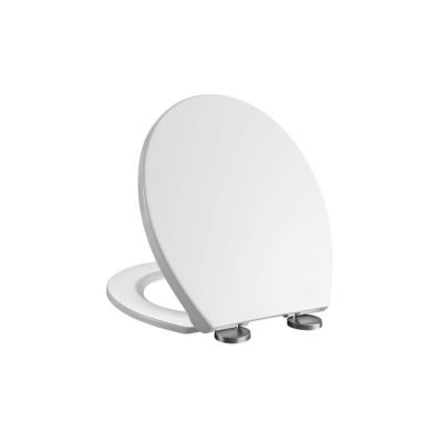 Round UF Toilet Seat open from the back